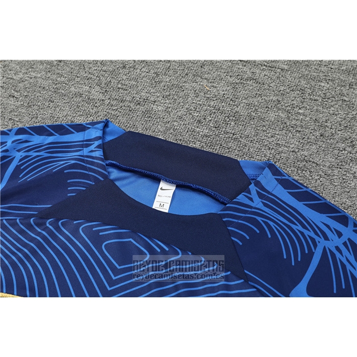 Chandal del Francia Manga Corta 2022-2023 Azul Oscuro - Pantalon Corto